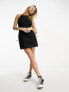 Фото #4 товара Stradivarius cargo cami mini dress in black