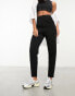 Фото #11 товара ASOS DESIGN jersey tapered suit trousers in black