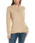 Фото #1 товара Alashan Cashmere Tee Time Cashmere-Blend 1/2-Zip Pullover Women's