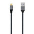 Фото #1 товара Кабель USB A — USB-C Aisens A107-0632 1,5 m Серый (1 штук)