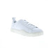 Фото #2 товара Diesel S-Clever Low Lace Mens White Leather Lifestyle Sneakers Shoes 12.5