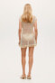 Фото #4 товара Embellished Mesh-knit Mini Dress
