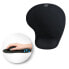 Фото #4 товара ACT AC8010 - Black - Monochromatic - Gel - Polyester - Polyurethane - Wrist rest - Non-slip base