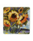 Фото #1 товара Sunflower Bouquet Square Platter 12.5"