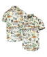 Фото #2 товара Men's Cream Las Vegas Raiders Paradise Floral Button-Up Shirt