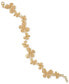 ფოტო #3 პროდუქტის Textured Butterfly Link Bracelet in 18k Gold-Plated Sterling Silver, Created for Macy's