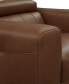 Фото #9 товара Rinan 46" Leather Power Recliner, Created for Macy's