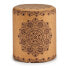 Фото #1 товара Пуф Gift Decor Mandala Коричневый MDF Cork (34 x 39 x 34 cm)