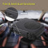 Car Demister Windscreen Defroster, 12 V 200 W Car Portable 2 in 1 Ceramic Heater Cooler Heater Fan Defroster Demister Universal