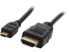 Фото #1 товара StarTech.com HDMIADMM3 3 ft. Black High Speed HDMI® Cable with Ethernet Male to