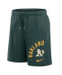 Фото #3 товара Men's Green Oakland Athletics Arched Kicker Shorts