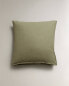 Фото #5 товара (140 gxm²) washed linen pillowcase