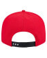 Фото #4 товара Men's White/Black Chicago Bulls Throwback Gradient Tech Font 9fifty Snapback Hat
