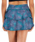 Фото #3 товара Women's Ruffled Tiered Skort, Created for Macy's