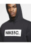 Erkek Siyah Kapüşonlu Sweatshirt Ct2011-010 M Nk Fc Essntl Flc Hoodıe Po
