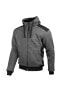 Motorradhoodie GMS Grizzly Anthrazit-Schwarz