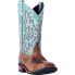 Фото #2 товара Сапоги женские Laredo Anita Square Toe Cowboy Blue, Brown Dress Boots 5607