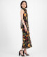 ფოტო #3 პროდუქტის Women's Floral-Print Maxi Dress