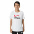 Детский Футболка с коротким рукавом Nike Sportswear Белый