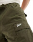 Фото #2 товара Pull&bear ripstop cargo shorts in khaki