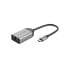 Фото #4 товара Targus HD425B - Wired - USB Type-C - Ethernet - 2500 Mbit/s - Silver