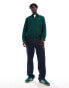 Фото #4 товара Polo Ralph Lauren Bi-swing icon logo poly twill lined harrington in dark green