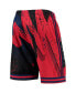 Men's Red Atlanta Braves Hyper Hoops Shorts