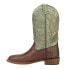 Corral Boots Brown Bull Shoulder Embroidered Square Toe Cowboy Mens Brown, Gree