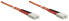 Фото #6 товара Intellinet Fiber Optic Patch Cable - OM2 - SC/SC - 3m - Orange - Duplex - Multimode - 50/125 µm - LSZH - Fibre - Lifetime Warranty - Polybag - 3 m - OM2 - SC - SC