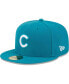 Фото #1 товара Men's Turquoise Chicago Cubs 59FIFTY Fitted Hat