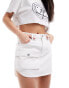 Фото #1 товара Armani Exchange denim skirt in white