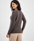 100% Cashmere Women's V-Neck Long-Sleeve Sweater, Regular & Petites, Created for Macy's