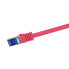 Фото #1 товара Шнур Ethernet Ultraflex Cat.6a S/Ftp красный 3 м - Кабель - Сеть.