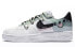 【定制球鞋】 Nike Air Force 1 Low 特殊鞋盒 夏末游园 西瓜 涂鸦 低帮 板鞋 男款 黑绿 / Кроссовки Nike Air Force CW2288-111