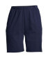Фото #2 товара Plus Size Sport Knit High Rise Elastic Waist Shorts