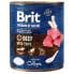 Фото #2 товара BRIT Premium by Nature Beef with Tripe 800g wet food for dog