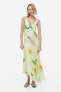Фото #1 товара Платье H&M Асимметричное с разрезом и вешалками