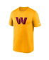 ფოტო #3 პროდუქტის Men's Gold Washington Commanders Essential Legend T-shirt