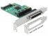 Delock 89938 - PCIe - Full-height / Low-profile - PCIe 1.1 - Green - WCH384L - 230.4 Kbit/s