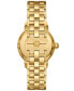 ფოტო #3 პროდუქტის Women's Gold-Tone Stainless Steel Bracelet Watch 34mm