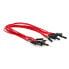 Connecting cables female-male 20cm red - 10pcs