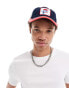 Фото #4 товара ASOS DESIGN trucker cap with fried chicken graphic in navy and red