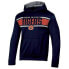 Фото #1 товара NCAA AuburnTigers Boys' Poly Hooded Sweatshirt - XS: Child Team Fan Gear, Long