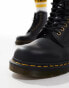 Фото #4 товара Dr Martens Vegan 1460 8 eye boots in black felix rub off