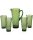 Green Diamond Acrylic 5-Pc. Drinkware Set - фото #1