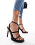 Фото #1 товара ASOS DESIGN Narate gladiator high heeled sandals in black