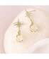 ფოტო #2 პროდუქტის Women's Celestrial Drop Earrings