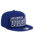 Men's Royal Los Angeles Dodgers Game Day Bold 9FIFTY Snapback Hat Синий - фото #3