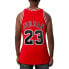 Фото #4 товара Mitchell & Ness NBA 复古运动球衣 AU球员版 1997-98赛季 公牛队 迈克尔·乔丹 23号 情侣款 红色 / Баскетбольная жилетка Mitchell Ness NBA AU 1997-98 23 AJY4GS18399-CBUSCAR97MJO