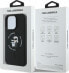 Karl Lagerfeld Karl Lagerfeld KLHMP16LSCMKCRHK iPhone 16 Pro 6.3" czarny/black hardcase Silicone KC Heads Ring MagSafe